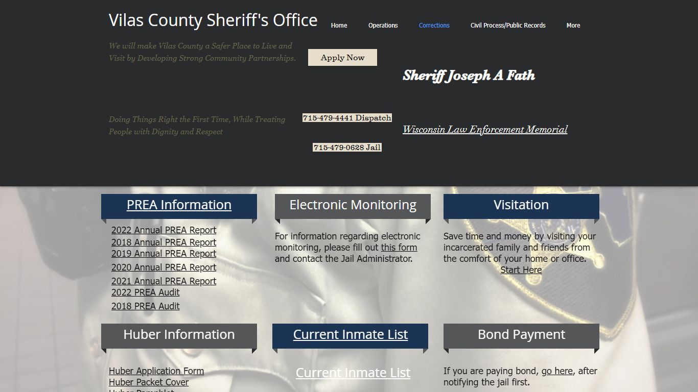Corrections | sheriff
